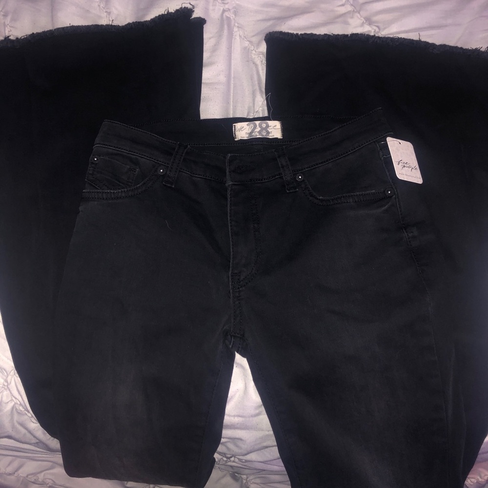 NWT Free People low waisted flare pants